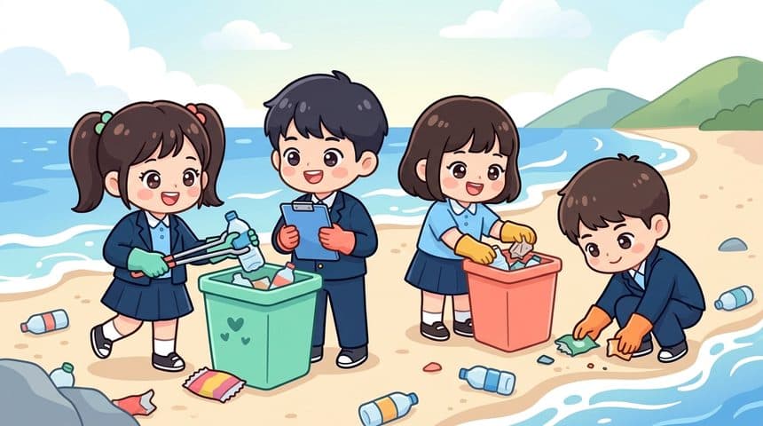 해양쓰레기 시민과학: 비치코밍 조사와 자료 분석
